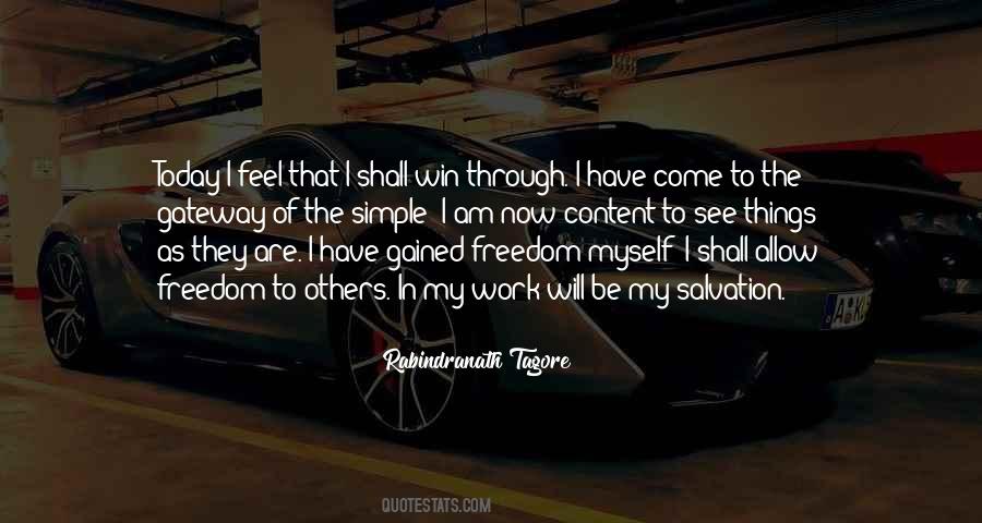 Feel The Freedom Quotes #677713