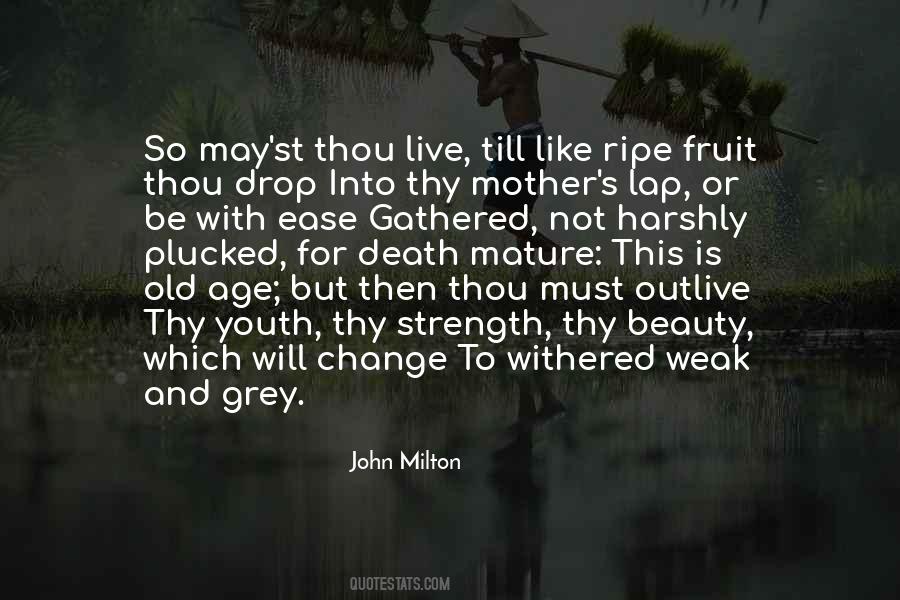 Weak And Strength Quotes #1739964