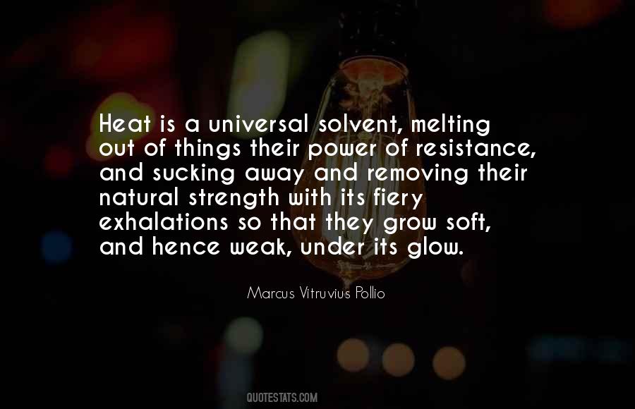 Weak And Strength Quotes #310238