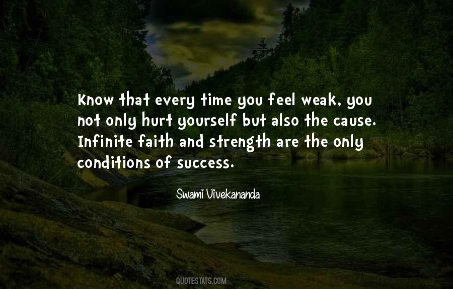 Weak And Strength Quotes #864240