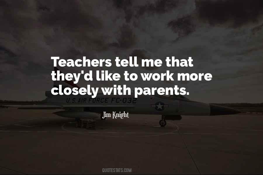Parents Teachers Quotes #1336303