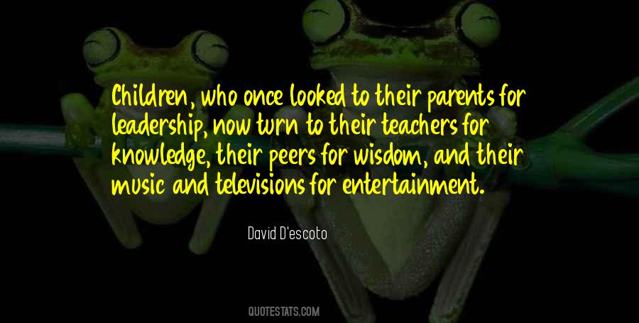 Parents Teachers Quotes #1536950