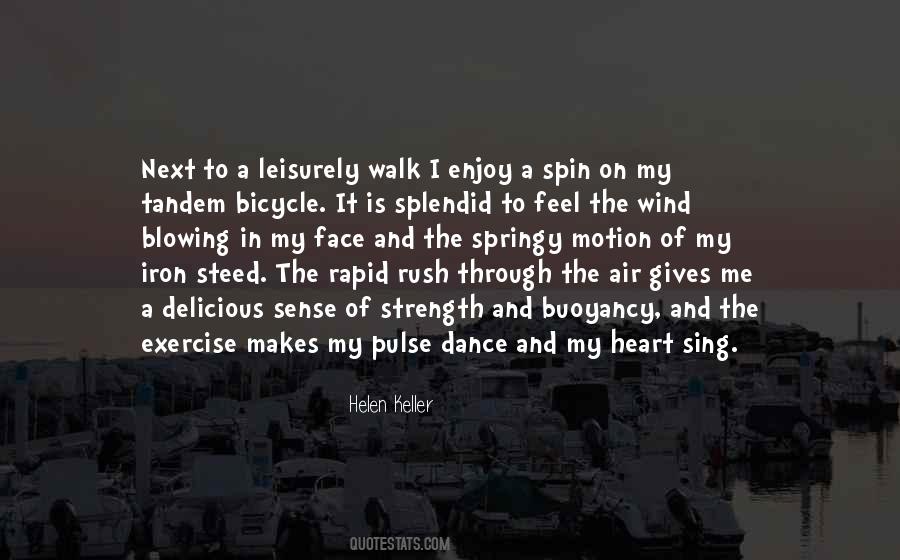 Feel The Wind Quotes #1327522