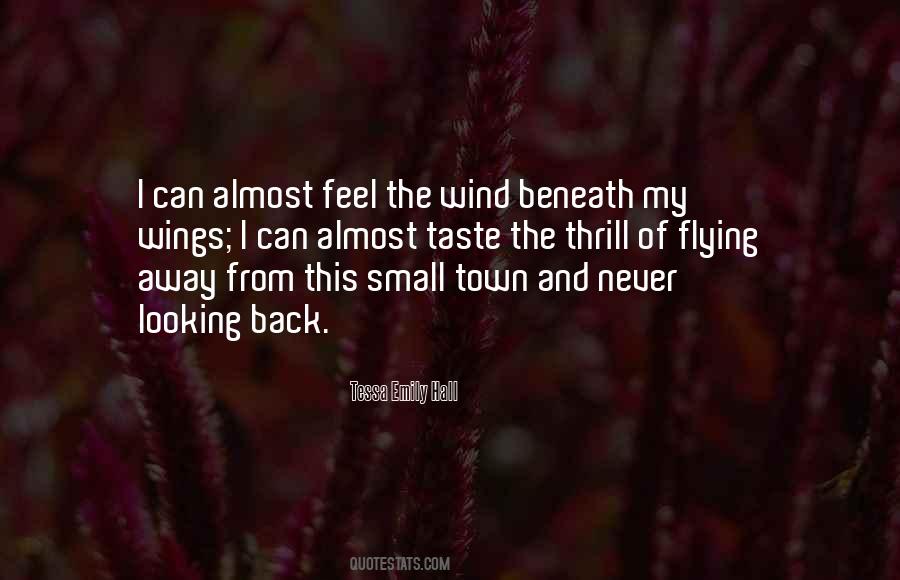 Feel The Wind Quotes #1817640