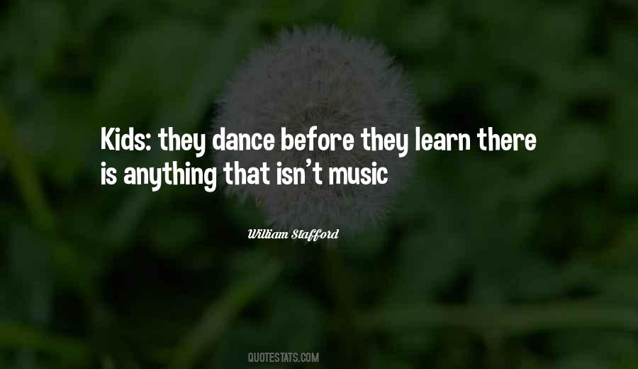 Kids Dance Quotes #1031396