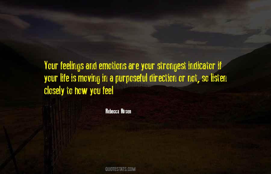 Feel Your Emotions Quotes #1091282