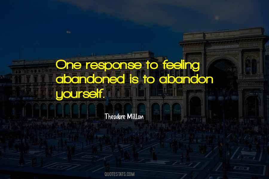 Feeling Abandoned Quotes #612602