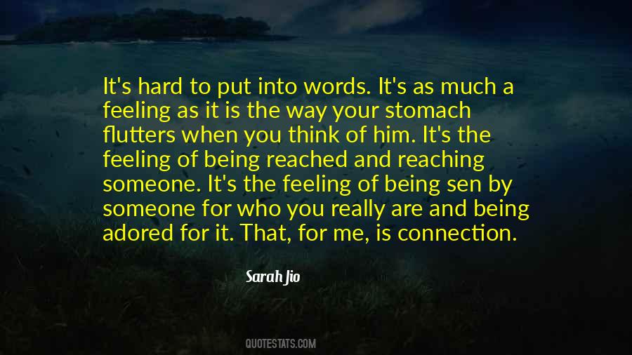Feeling Adored Quotes #1690731