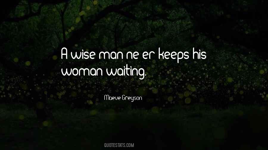 Woman Waiting Quotes #1015145