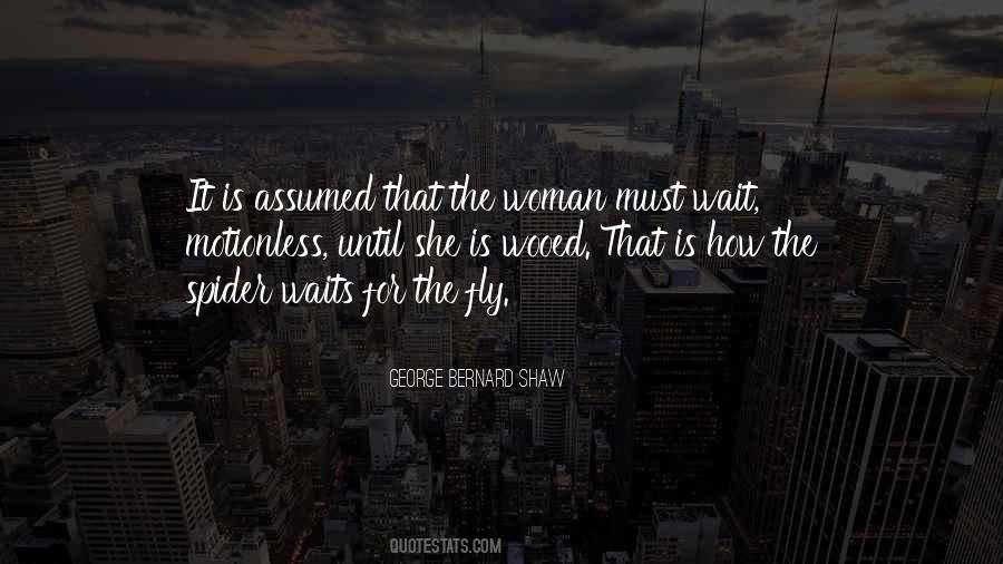 Woman Waiting Quotes #1382257
