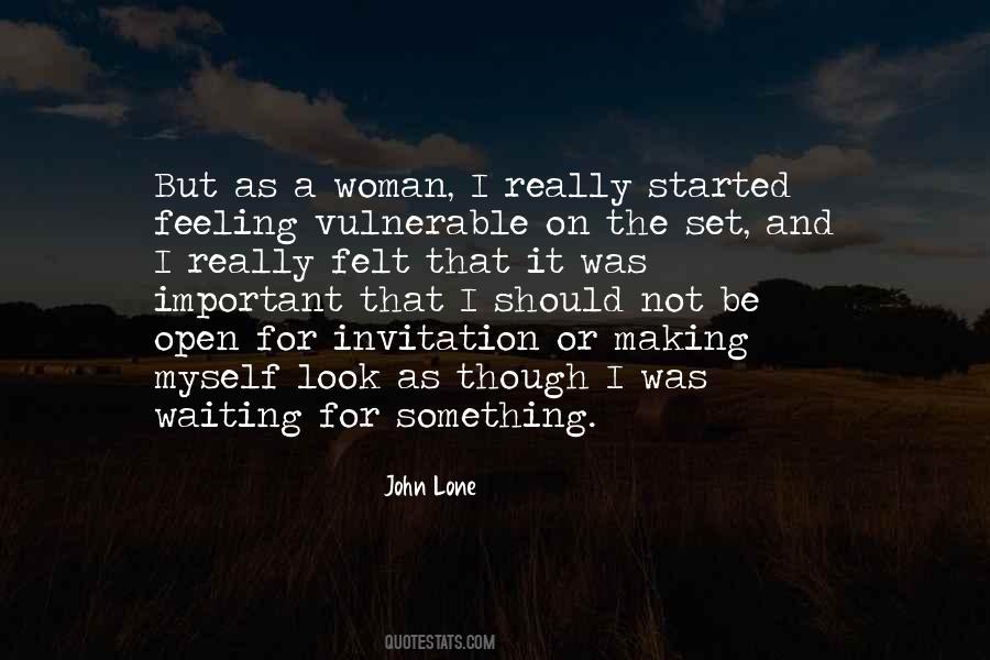 Woman Waiting Quotes #703711