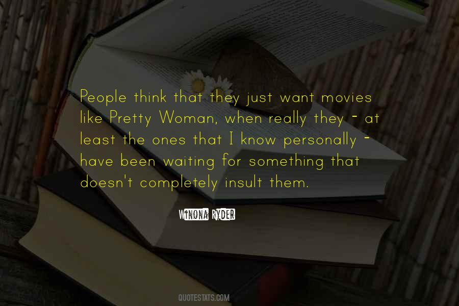 Woman Waiting Quotes #983160