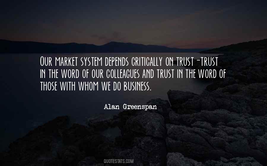 Business Trust Quotes #1076777