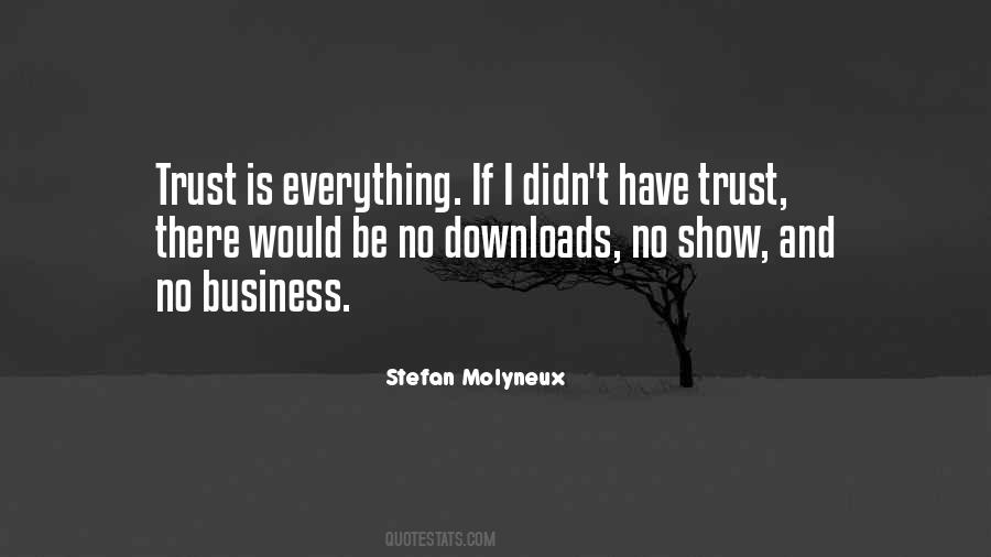 Business Trust Quotes #1389757