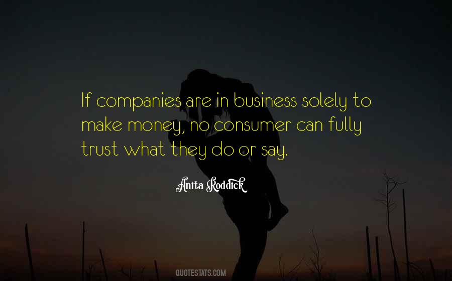 Business Trust Quotes #213374