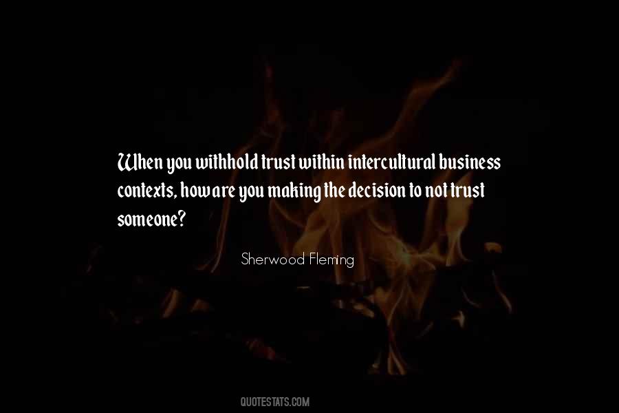 Business Trust Quotes #605123