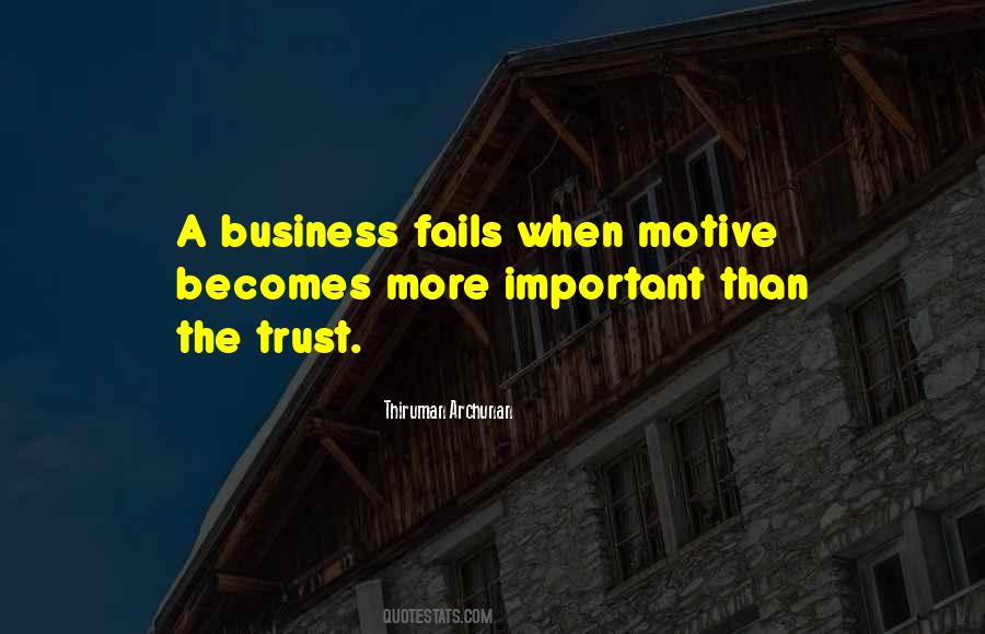 Business Trust Quotes #633878