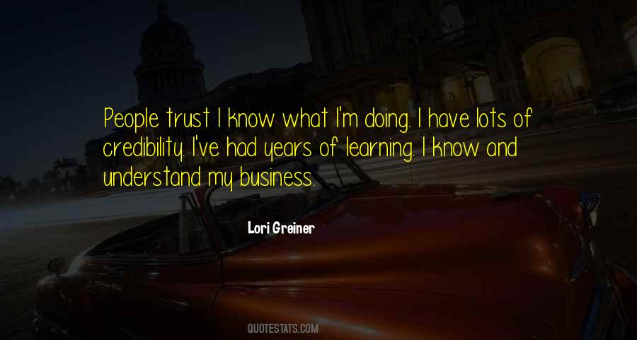 Business Trust Quotes #884970