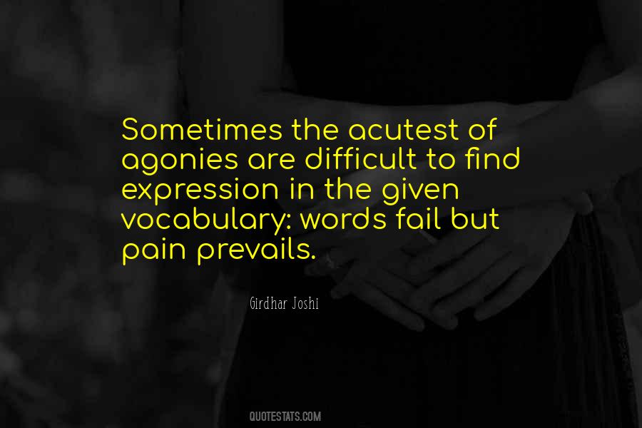 Difficult Words Quotes #582100