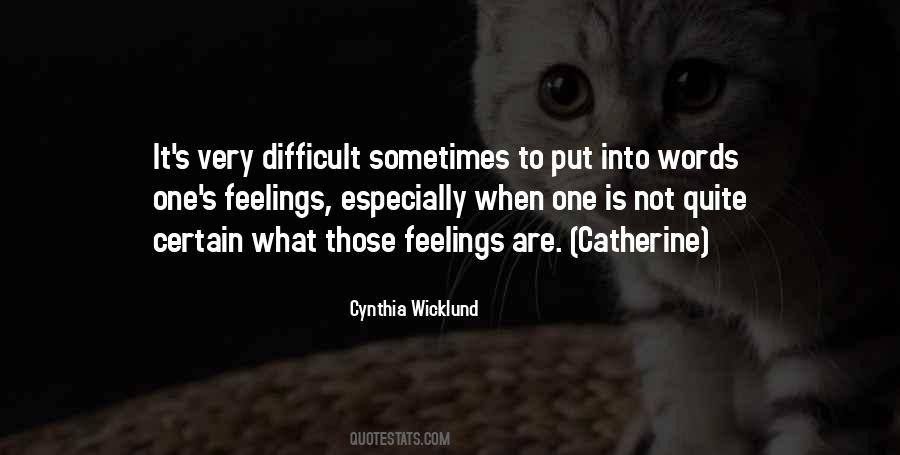 Difficult Words Quotes #970753
