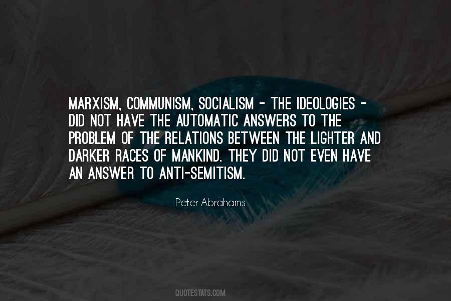 Problem With Socialism Quotes #770804