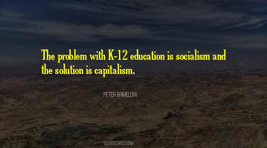 Problem With Socialism Quotes #898115