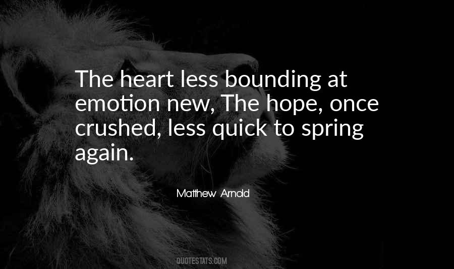 Hope Spring Quotes #1309287