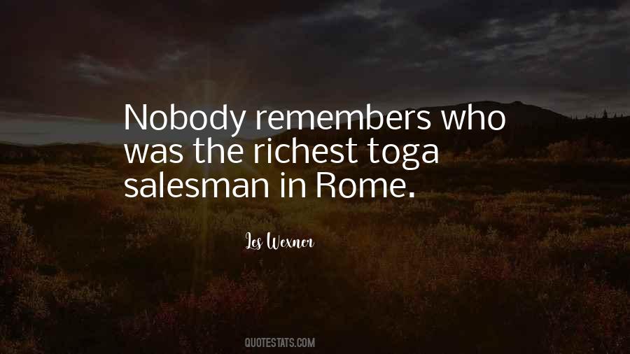 Nobody Remembers Me Quotes #594369