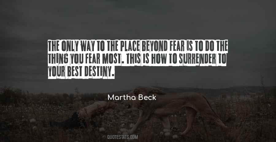 Best Surrender Quotes #1582988