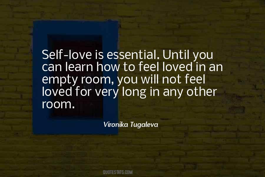 Self Confidence Love Quotes #1668565