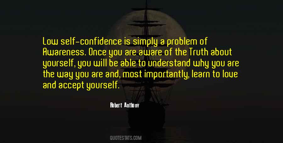 Self Confidence Love Quotes #82294