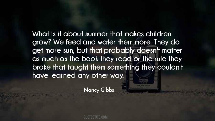 Summer Water Quotes #1080798