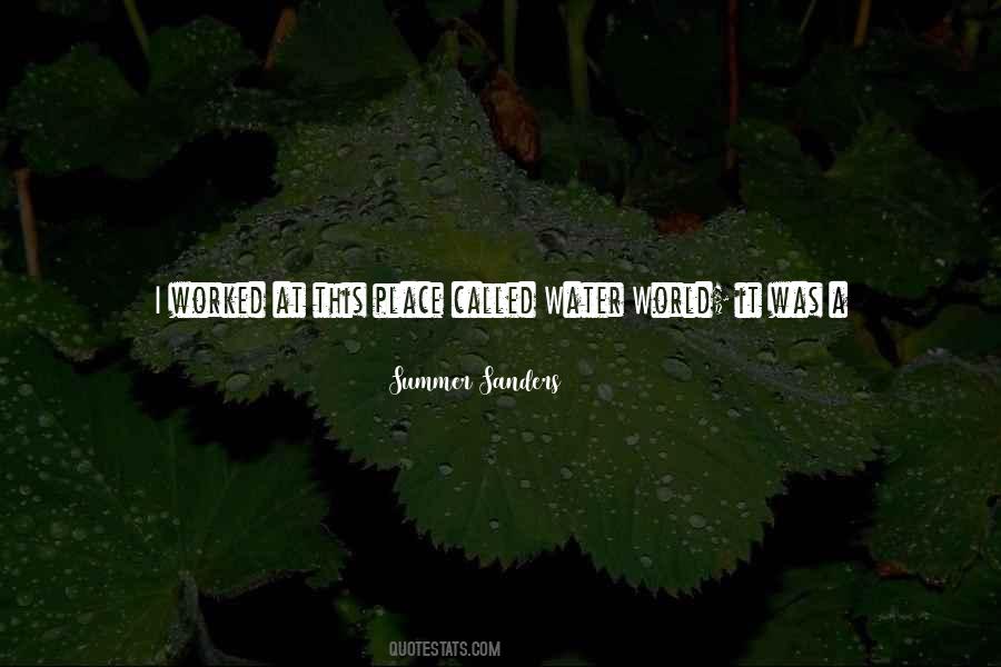 Summer Water Quotes #567888