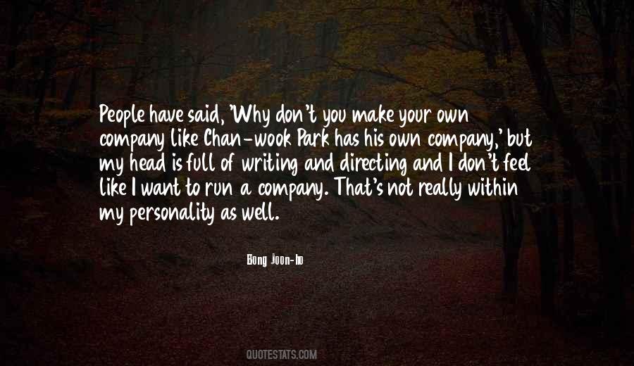 Make Your Own Company Quotes #1430893