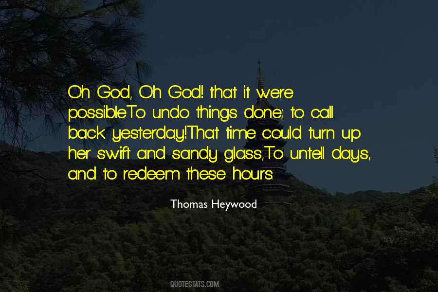 If Only We Can Turn Back Time Quotes #115089