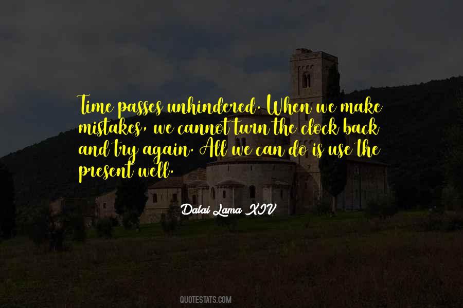 If Only We Can Turn Back Time Quotes #1870161