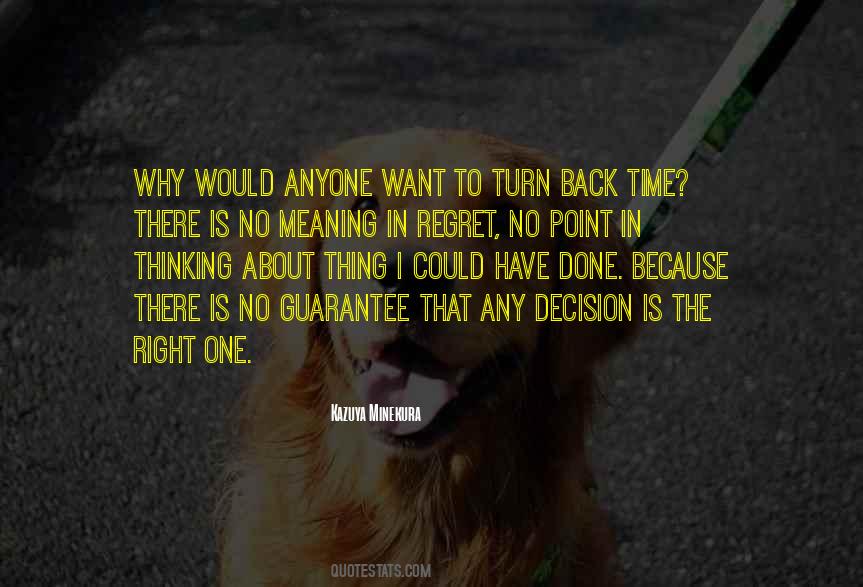 If Only We Can Turn Back Time Quotes #192991