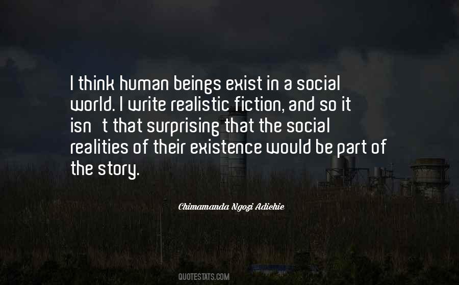 Fiction Of Reality Quotes #122947