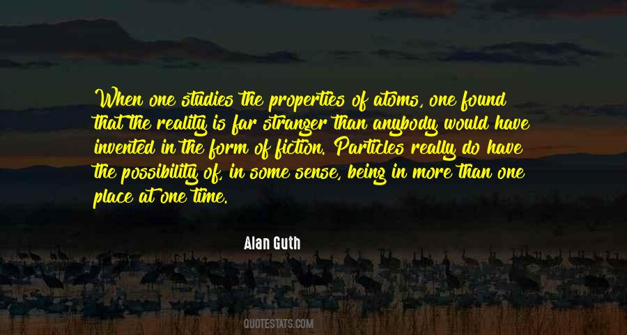 Fiction Of Reality Quotes #854762