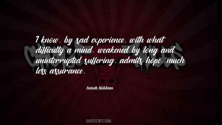 Hope Sad Quotes #1410604