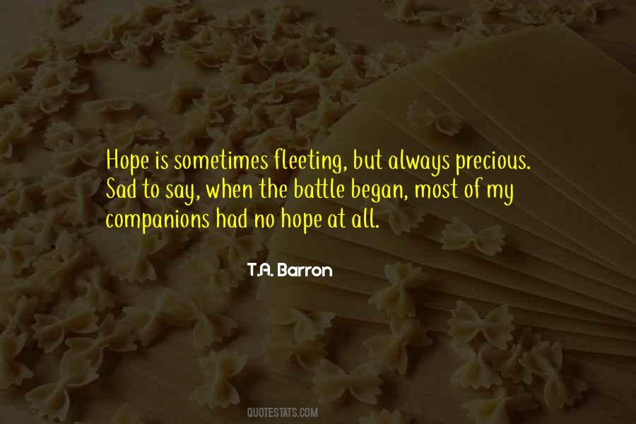 Hope Sad Quotes #1811145