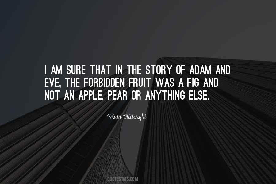 Adam And Eve Apple Quotes #1000172