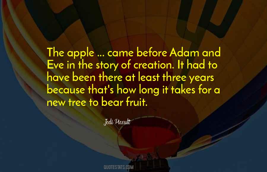 Adam And Eve Apple Quotes #761479