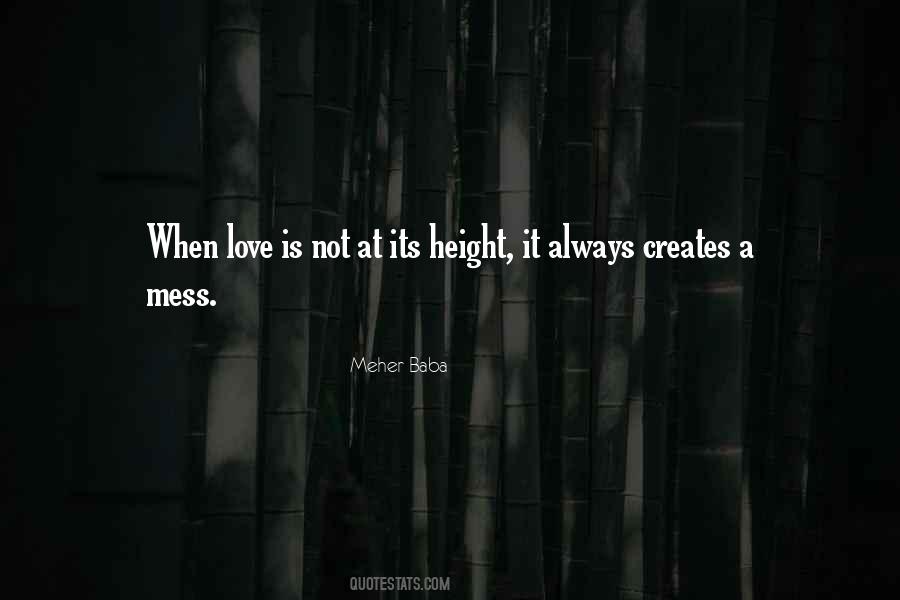 Quotes About Height And Love #304285