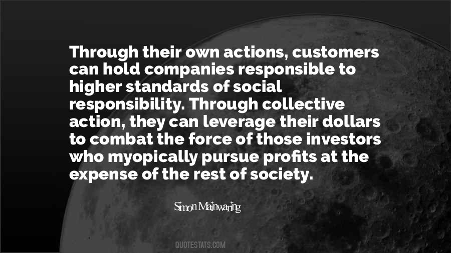 Be Responsible For Your Own Actions Quotes #1610995