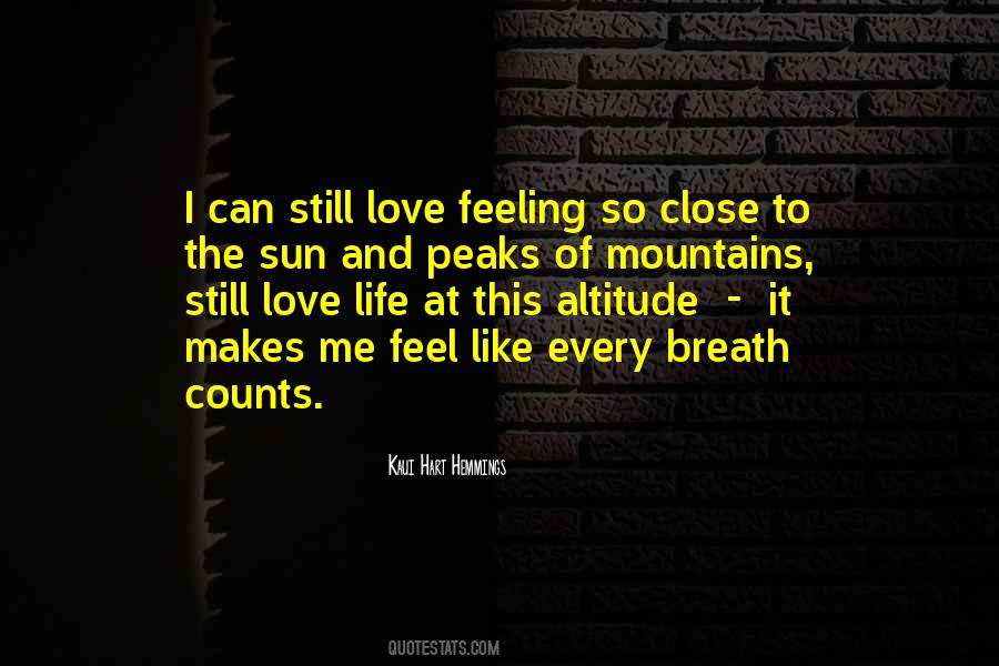 Feeling Close Quotes #55695