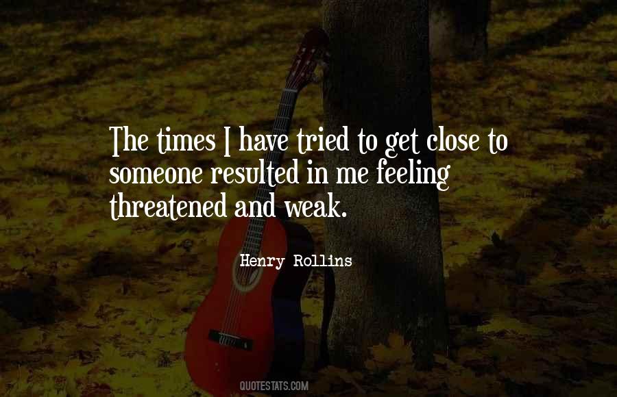 Feeling Close Quotes #953172