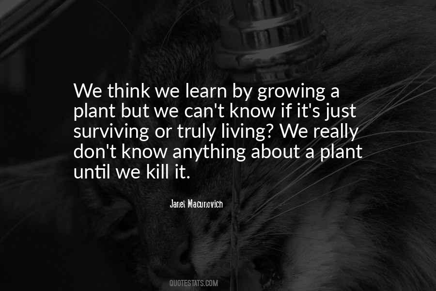 Living Not Surviving Quotes #1770609