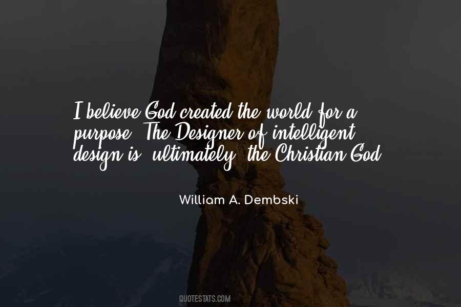 God Created The World Quotes #590421