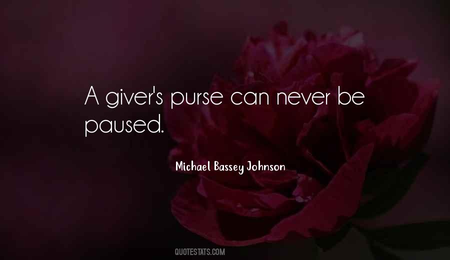 Be A Giver Quotes #1756810